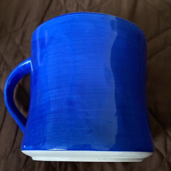 ANTHROPOLOGIE “L” & “K” mugs. L is blue and K is yellow. EUC! Add to collection - Picture 7 of 10